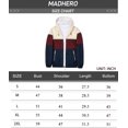 thumbnail image 6 of MADHERO Men's Windbreaker with Hooded Lightweight Water Resistant Rain Coat Jackets Khaki/Red/Navy Blue Size L, 6 of 6
