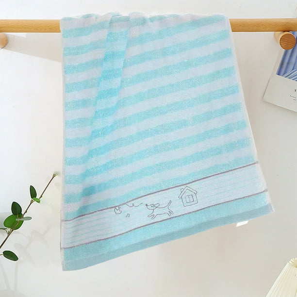 Toallas de baño suaves y gruesas absorbentes para el hogar, gimnasio, piscina, yoga, hotel, ducha. Toalla grande para el baño, 68x34cm. Toallas faciales suaves y absorbentes de algodón para uso en el