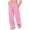 Pink, variant on CQONEPT Womens Sweat Pants Elastic Waist Baggy Casual Sweatpants Comfor Wide Leg Lounge Workout Trousers Gray XXL