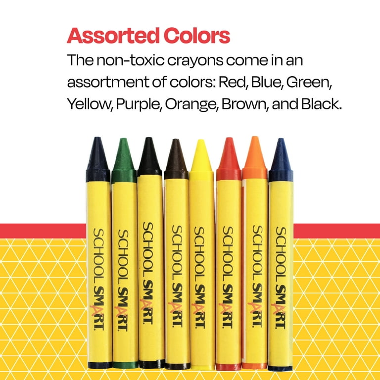 Crayons 4 Colors/Pack  SmartPractice Medical