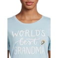 thumbnail image 4 of Women’s World’s Best Grandma Tee, 4 of 5