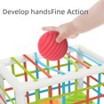 thumbnail image 4 of Rainbow Rattle Shape Sorter: Safe Soft Non-Toxic Early Learning Toy for 0-2 Year Olds, Enhancing Shape/Color Recognition, Fine Motor Skills & Cognitive Development – Interactive Parent-Child Play,, 4 of 5