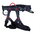 thumbnail image 3 of Arnés de medio cuerpo para escalada en roca premium Asiento de seguridad Cinturón de busto para ejercicio libre Montañismo Descenso Árb Zulema Arnés de escalada, 3 of 7