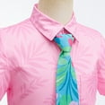 thumbnail image 5 of Nick Costume Shirt with Tie Hawaiian Printed T-Shirt Birthday Party Fox Outfit, 5 of 6