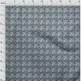 thumbnail image 4 of oneOone Velvet Medium Blue2 Fabric Texture Craft Projects Decor Fabric Printed By The Yard 58 Inch Wide, 4 of 5