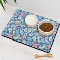 thumbnail image 3 of Fish Anchor Sea Dog Food Mat – Nautical Marine Pet Feeding Mat 16x24, Non-Slip, Absorbent, Quick Dry, Waterproof, Easy Clean, 3 of 7