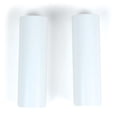 thumbnail image 1 of Fundas de enchufe Jandorf 60227 blancas de 10 cm, paquete de 2, 1 of 1
