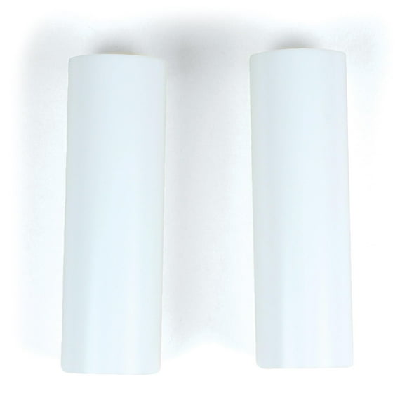 Fundas de enchufe Jandorf 60227 blancas de 10 cm, paquete de 2