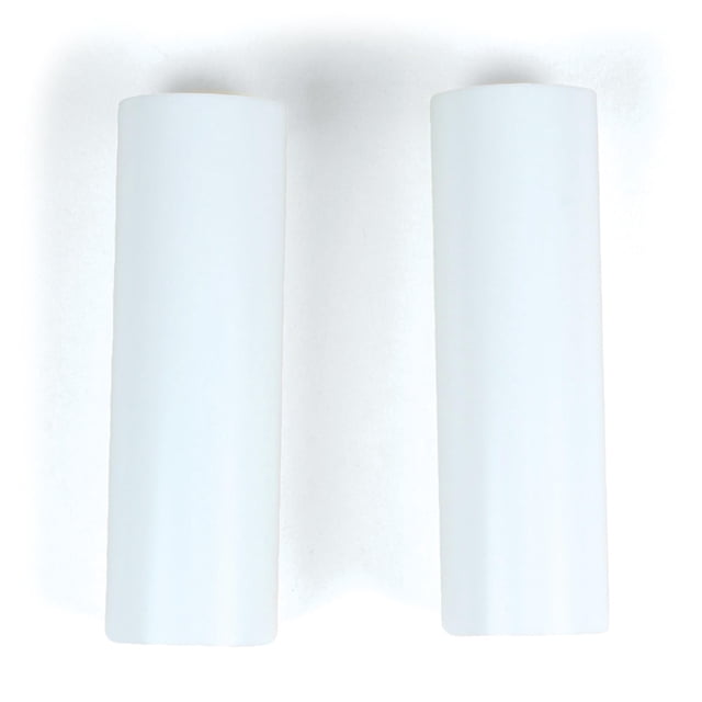 Fundas de enchufe Jandorf 60227 blancas de 10 cm, paquete de 2