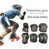 Knee Elbow Wrist Protective Pads Sets,CoastaCloud 6pcs Protector Guard Pad Gear,for Child Kids Roller,for Skating Skateboard Cycling Biking Mini Bike Riding,Blue