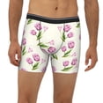 thumbnail image 6 of Sigee Tulips Flowers for Men's Boxer Briefs,Moisture Wicking and Breathable Small, 6 of 9