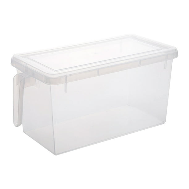 KABOER Plastic Storage Container With Lids Handle Clear Food Containers ...