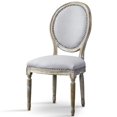 thumbnail image 1 of Baxton Studio Chaise de Salle à Manger Claire en Beige et Marron, 1 of 5
