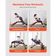 thumbnail image 2 of Extension de Dossier de Chaise Romaine Banc Hypertension Réglable Pliable Gym, 2 of 7