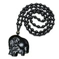 thumbnail image 6 of GKNET Black Obsidian Wealth Mother Elephant Pendant Necklace Men Women Party Acces_yi, 6 of 6
