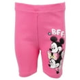 thumbnail image 4 of Disney Mickey Mouse Minnie Mouse Toddler Girls Crossover T-Shirt and Shorts Outfit Set Infant to Little Kid, 4 of 5