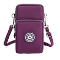 thumbnail image 1 of Nylon Crossbody Sling Bag, Minimalist Travel Backpack with Adjustable Strap, Multi-Compartment Design for Phone, Wallet, and Essentials, Durable Outdoor Use, 1 of 7