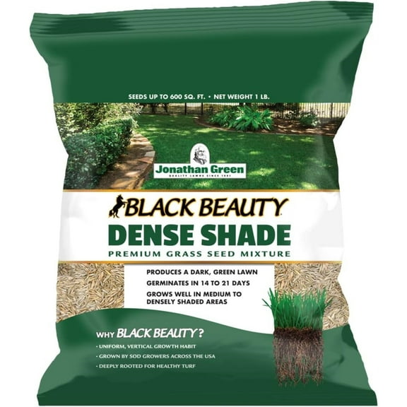 Jonathan Green Black Beauty Dense Shade Grass Seed Mix, 1 lb