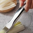thumbnail image 3 of TIMIFIS Stainless Steel Cutter Stainless Steel Chopped Green Kitchen Tool Cutlery Vegetable Cutter Scallion Cutter Shred Kitchen Gadgets, 3 of 7