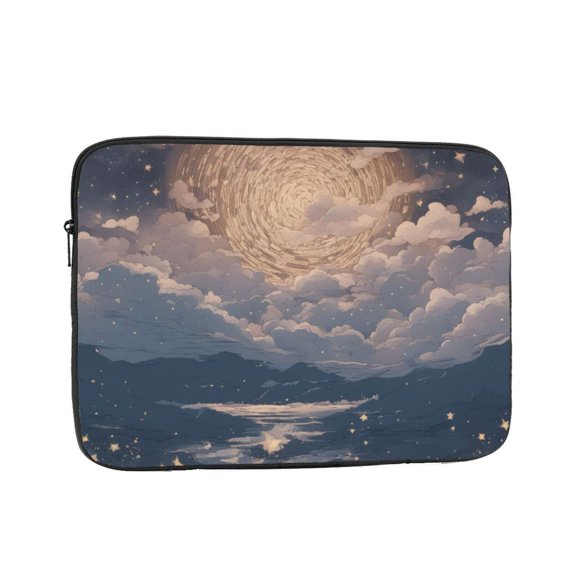 Starry Sky Laptop Sleeve Bag Compatible With MacBook Air / Pro iPad MateBook Tablet Surface HP Lenovo Dell ASUS Acer Laptop Computer Protective Size: 10 inch