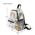 thumbnail image 3 of FORMRS School Backpack with Front Zippered Pocket 12" Student Travel Daypack, Cute Animal, 3 of 6