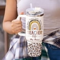 thumbnail image 2 of Teacher Gifts for Women, Men, Teacher Appreciation Gifts from Students, Teacher Christmas Gifts, Teacher Birthday Gifts, Back to School 40 oz Tumbler with Handle and Straw Lid, 2 of 6