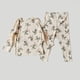 thumbnail image 2 of Pijamas para niños niños 2023 invierno nuevo niño niñas lindo estampado manga larga Top pantalones conjunto de pijama de dos piezas, 2 of 4