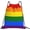 Lgbt Flag Gay Pride Rainbow, variant on Usa Flag Unisex Drawstring Backpack Bag Sport Gym Travel Swim Sackpack