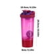 thumbnail image 3 of Vaso mezclador portátil de 700 ml, doble capa, para fitness, deportes, agua, proteína en polvo, vaso de plástico con báscula., 3 of 6