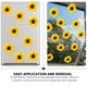 thumbnail image 3 of unbranded 1Jgo Sticker De Pared Girasol Amarillo Autoadhesivo Para Decorar Con Estilo Moderno, 3 of 6