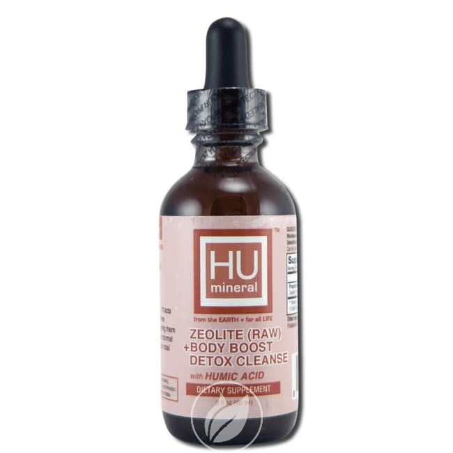 Humineral Zeolite Raw Whole Body Boost Detox Cleanse With Humic Acid Mineral 2 Ounce, Pack of 2
