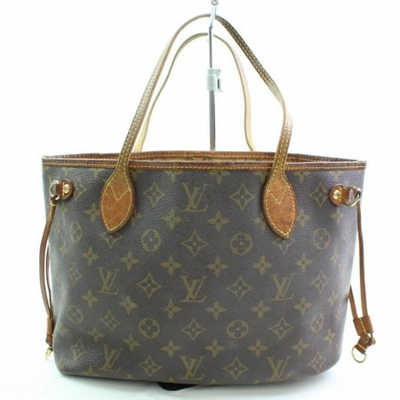- Neverfull Tote 866157 Brown Monogram Canvas Shoulder Bag
