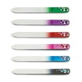 thumbnail image 3 of Set of 12 Multi-colored Crystal from Swarovski Design Long Glass Nail Files; for Adults and Teens; for Women and Men, 3 of 4