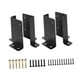 thumbnail image 3 of 4 soportes de anclaje para postes de terraza ajustables, compatibles con postes de 2x4, 4x4 y 6x6, bases de soporte de metal resistente para de, 3 of 9