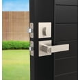 thumbnail image 3 of Mega Handles | Robell Entry Lever and Deadbolt Combo | Satin Nickel, 3 of 3