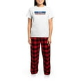 thumbnail image 4 of CafePress - Vote Demoblican Pajamas - Women's Short Sleeve Print T-Shirt and Pants Light Cotton Pajama Set, 4 of 7