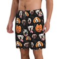thumbnail image 2 of Wukai Different Breeds Of Dogs Print Beach Trunks with Compression Liner Swimsuit Quick Dry Beach Sports Shorts with Pocket-Medium, 2 of 6