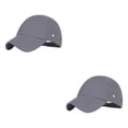 thumbnail image 1 of Justharion Baseball Bump Cap Sporty Style Adjustable Fit Multicolor Options Wide Application Baseball Bump Caps grey 2Set, 1 of 6