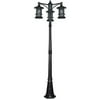 IOL156BK-Canarm Inc-Treehouse - 3 Light Outdoor Post Mount-82 Inches Tall and 28.5 Inches Wide