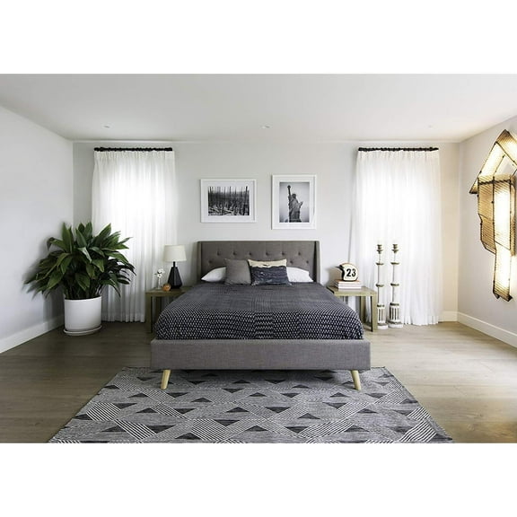 Southwestern Area Rug 7x10 Charcoal Indoor Outdoor Home Decor