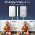 thumbnail image 7 of Bell + Howell 3Ft Surge Protector Power Strip Extension Cord with Multiple Outlets and Innovative Safety Protection Cover, Plug Extension Outlet Power Cord with USB Ports, 7 of 7
