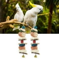 thumbnail image 4 of Bird Chewing Toy, Easy To Install Hanging Bird Biting Toy Relieve Boredom Improve Mental Health Natural  For Small To Medium Sized Birds For Bird Cage Type A,Type B,Type C, 4 of 8