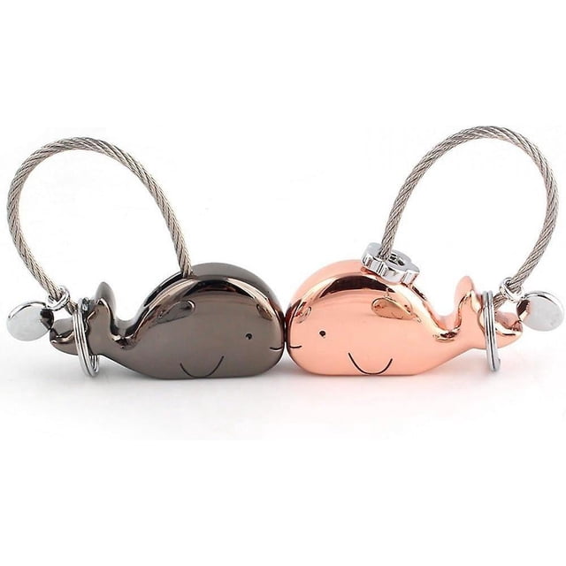 BR Llavero magnético con forma de ballena: regalo perfecto para amigos