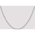 thumbnail image 5 of Sterling Silver 1.9mm Box Chain With 2In Ext. (18 X 1.9) Made In Italy qbx037e-18, 5 of 5