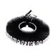 thumbnail image 4 of Cuello de payaso isabelino con volantes, cuello de cosplay de teatro para festividades medievales Blanco y negro, 4 of 6