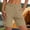Khaki1, variant on Kojanyu Women's Elastic Waist Workout Athletic Running Shorts with Side Pockets 2026 Quick Dry Casual Summer Shorts for Gym Yoga