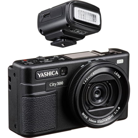 Yashica City 300 50MP 4K Ultra HD Digital Camera, Black