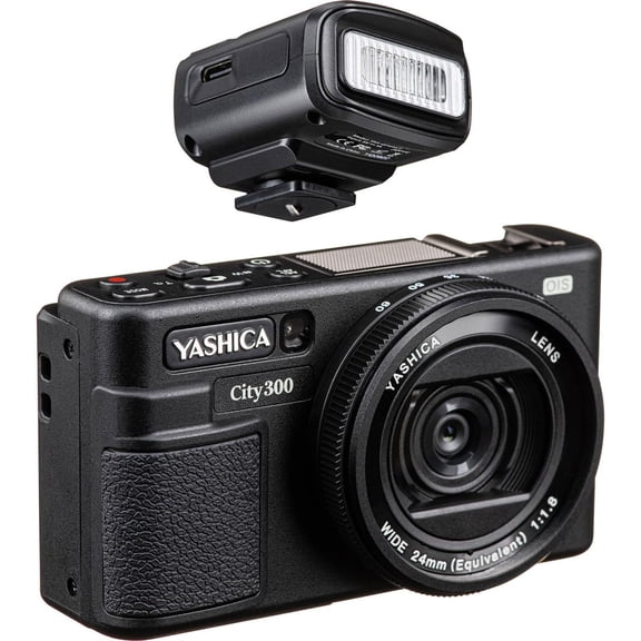 Yashica City 300 50MP 4K Ultra HD Digital Camera, Black