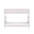 thumbnail image 4 of Max & Lily Twin over Twin Bunk Bed, Farmhouse Solid Wood Bunk Beds for Kids, White Wash, 4 of 11