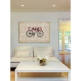 thumbnail image 3 of Marmont Hill "Paris Bike" Painting Print on Canvas, 3 of 7